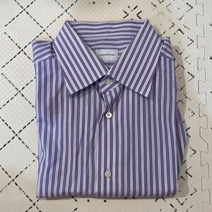 Ermenegildo Zegna 43/17 button down dress‎ shirt like new